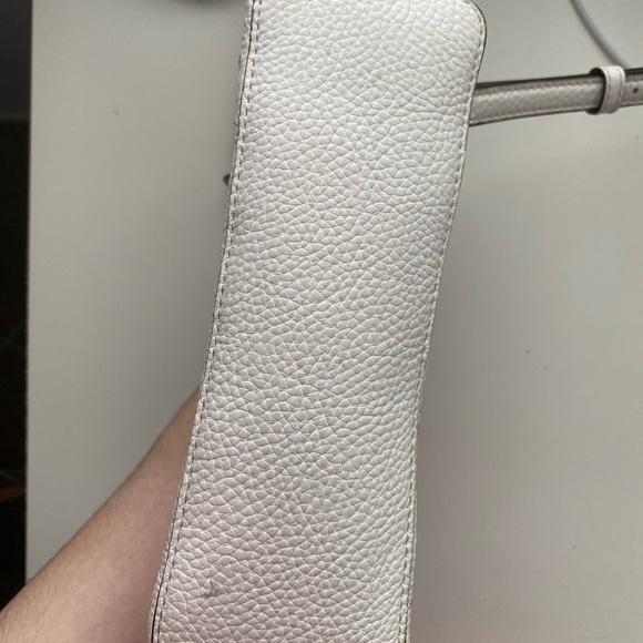 Kate Spade White Crossbody Bag with Woven Detail - Picture 10 of 10